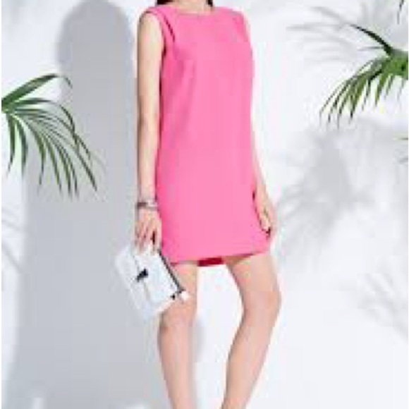 Pink Sleeveless Dress With Zippers - Picture 1 of 7